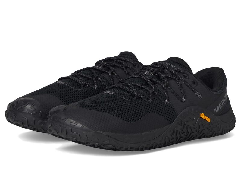 メレル メンズ シューズ ブーツ・レインブーツ Merrell Trail Glove 7 Black/Black ブラック