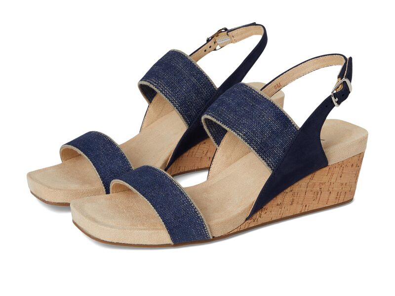 ベネリ レディース シューズ ヒール Vaneli Catlee Denim Linelast デニム|ReVida 店