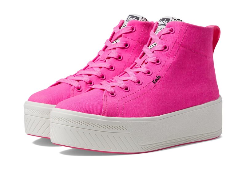 ケッズ レディース シューズ スニーカー レース Kedskyler Hi Lace Up Fuchsia Canvas フューシャ