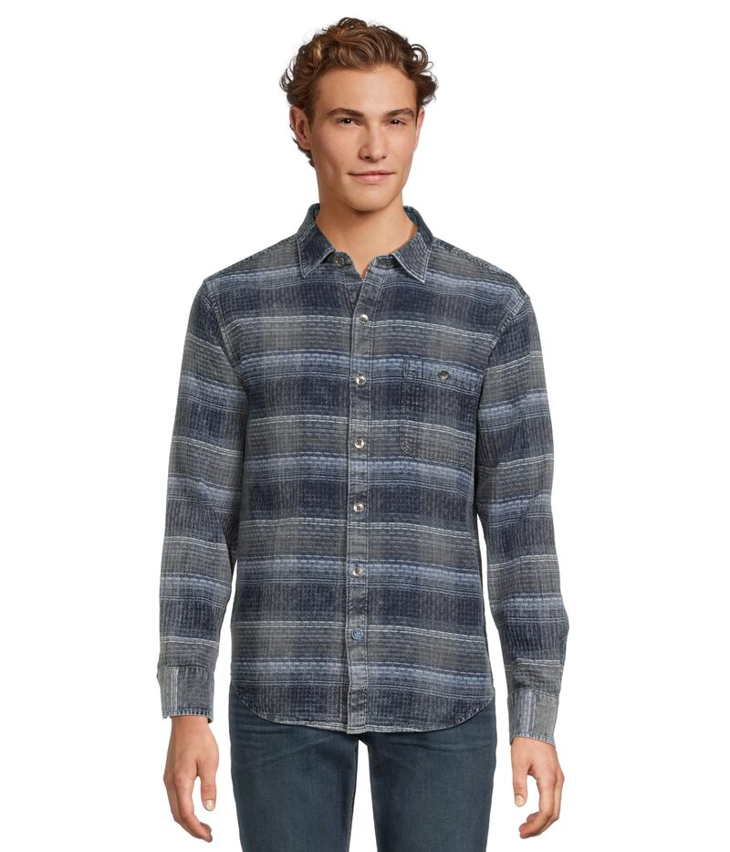トッミーバハマ メンズ トップス ティーシャツ Tommy Bahama Cantera Plaid Winchester Green 緑であること メンズファッション-トップス