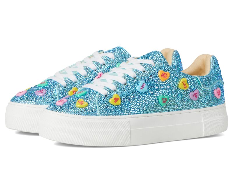 ブルーバイベトシージョンソン レディース シューズ スニーカー Blue by Betsey Johnson Sidny Mint Multi Heart ペパーミント