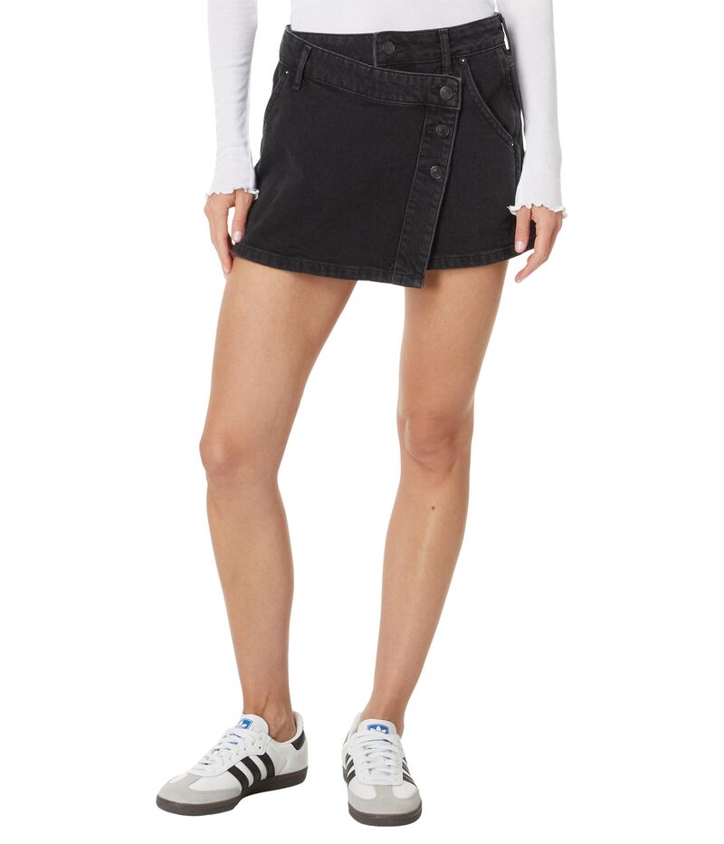 フリーピープル レディース ボトムスカート デニム Free People Wynne Denim Skirt Eclipse デニム|ReVida 店