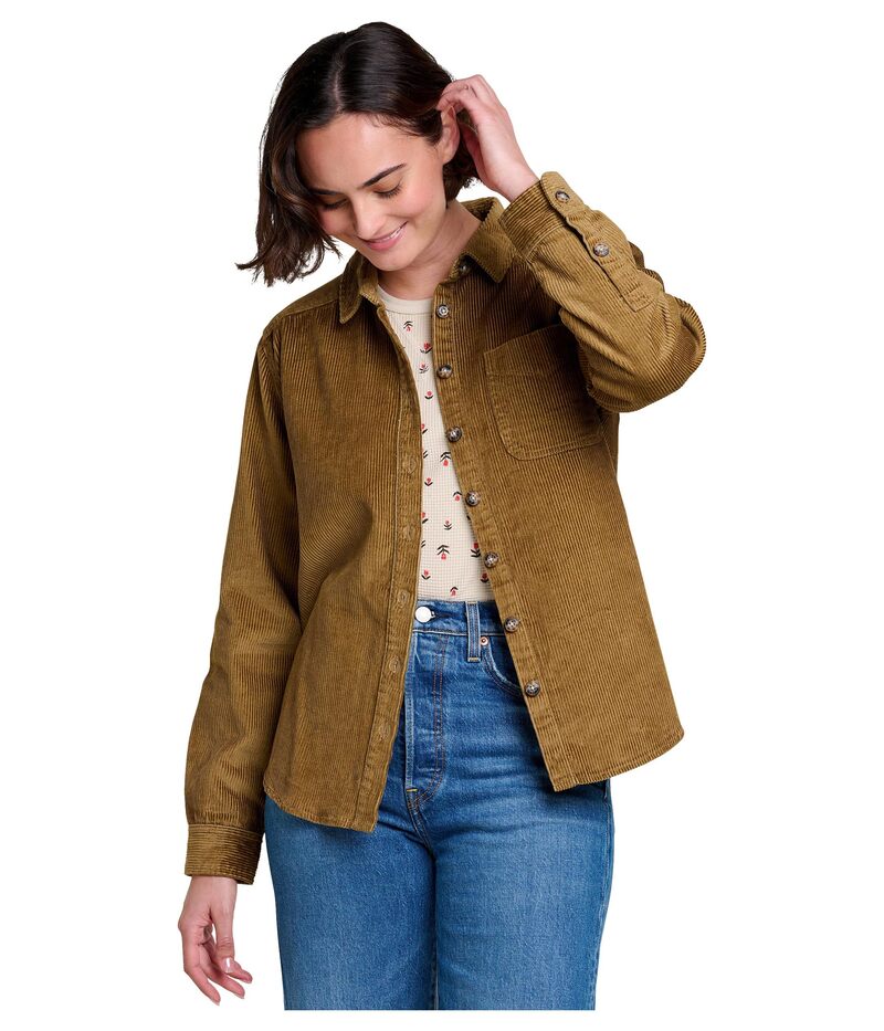 ドード アンドコー レディース トップス シャツ Toad&Co Cascadia Long Sleeve Shirt Honey Brown ブラウン