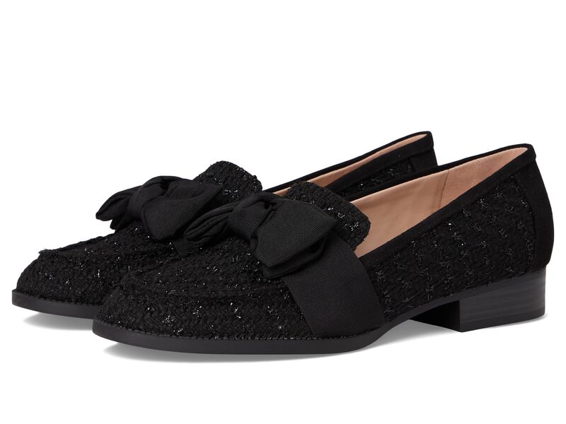バンドリーノ レディース シューズ スリッポン・ローファー Bandolino Lindio Black Boucle ブラック｜ReVida 店