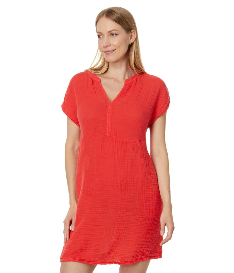 マイケルスターズ レディース トップス ワンピース Michael Stars Mira Split Neck Dresspritz