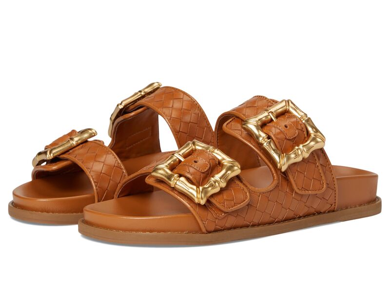 シュッツ レディース シューズ サンダル Schutz Enola Sporty Woven Cuoio Brown ブラウン