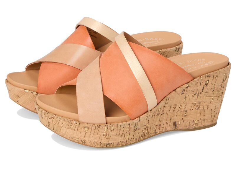コークイーズ レディース シューズ ブーツ・レインブーツ Kork-Ease Addie Orange Fanta/Gold オレンジ