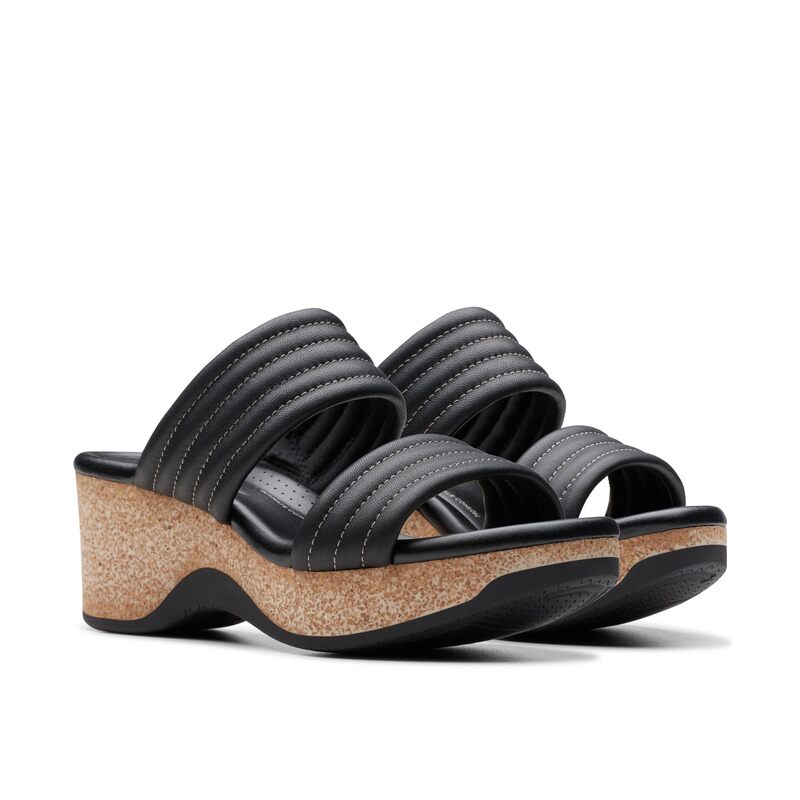 クラークス レディース シューズ ヒール チェルシー Clarks Chelseah Path Black Leather ブラック 18,965円