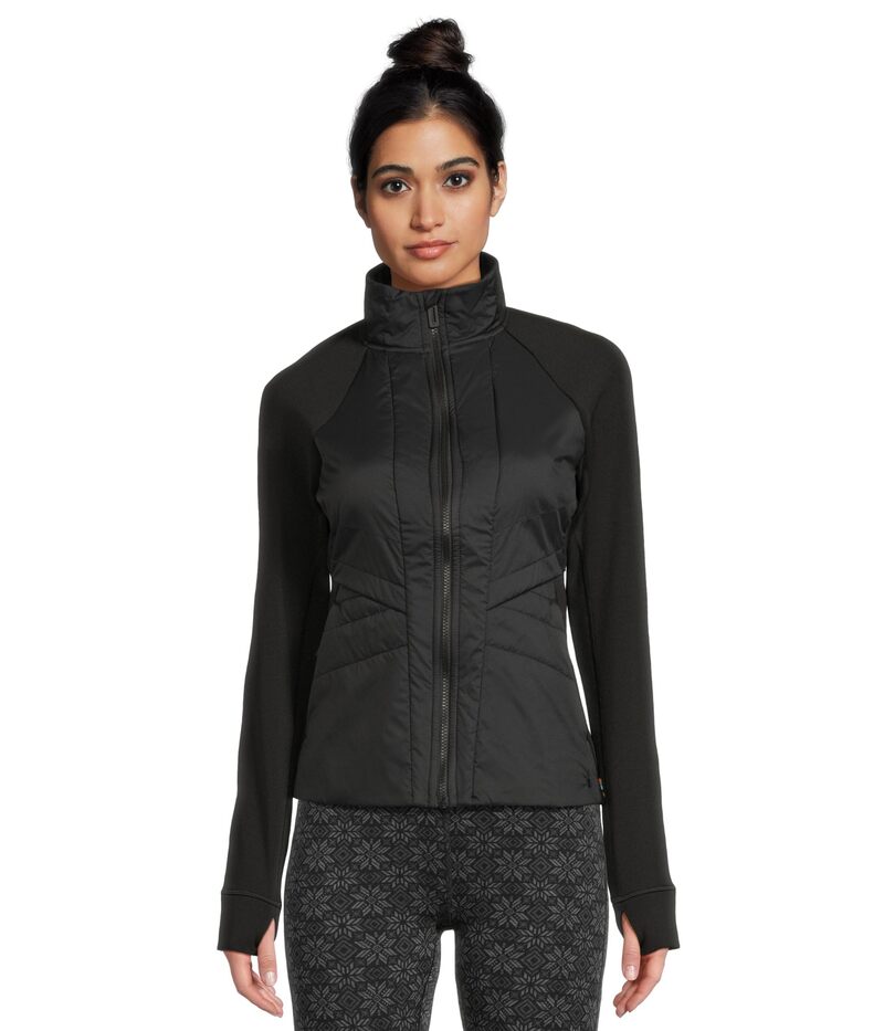 スマートウール レディース アウター コート ジャケット Smartwool Smartloft Hybrid Jacket Black ブラック