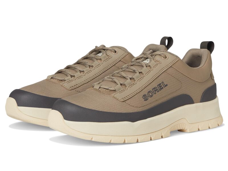ソレル メンズ シューズ スニーカー SOREL Outing Nw Sneaker Low Khakii/Jet カーキ