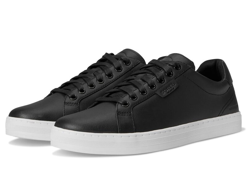 ソレル メンズ シューズ スニーカー SOREL Cyprus Waterproof Black/White 白いこと