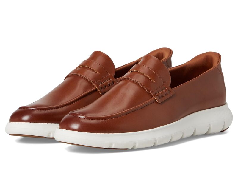 マークジョセフニューヨーク メンズ シューズ スリッポン・ローファー Marc Joseph New York Douglastreet (Hands Free Technology) Cognac Napa Leather
