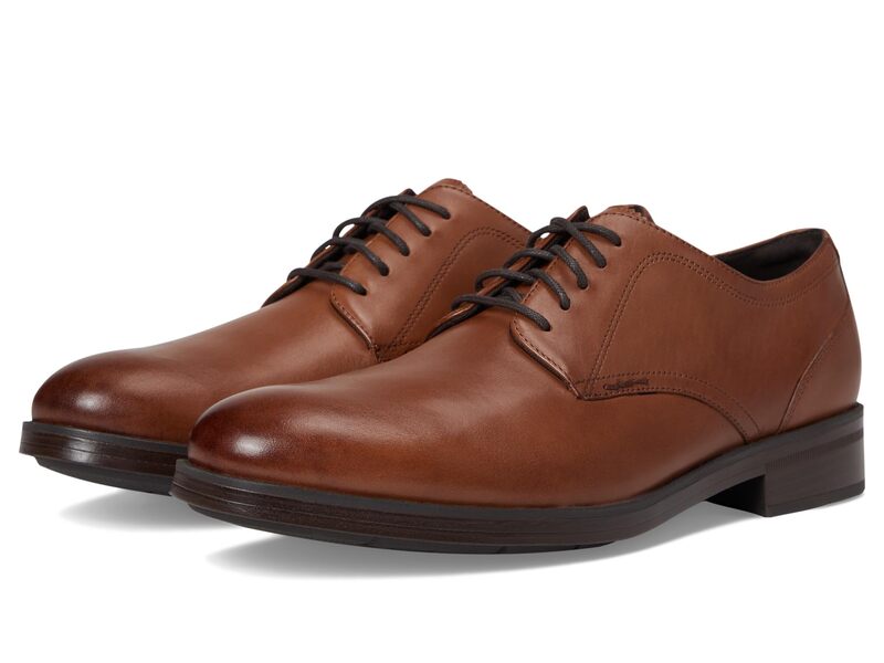 コールハーン メンズ シューズ オックスフォード Cole Haanewmark Grand Plain Toe Oxfords British Tan/Dark Brown ブラウン