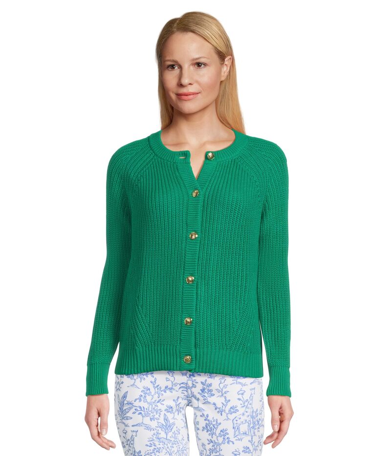 リリーピュリッツァー レディース アウター ニット・セーター カーディガン Lilly Pulitzer Bristow Cardigan Kitts Green Marl マール 21,560円