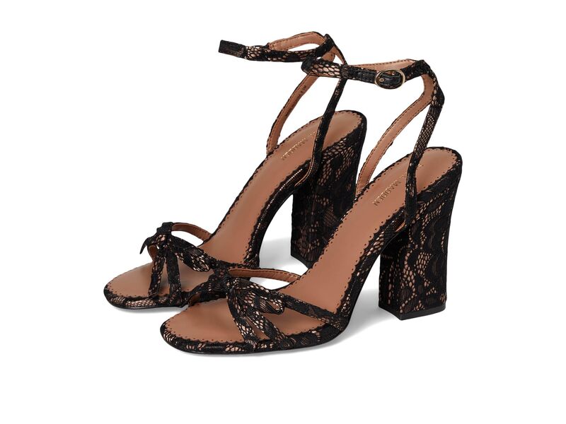 スティーブ マデン レディース シューズ サンダル Steve Madden Hara Black Lace 黒いこと