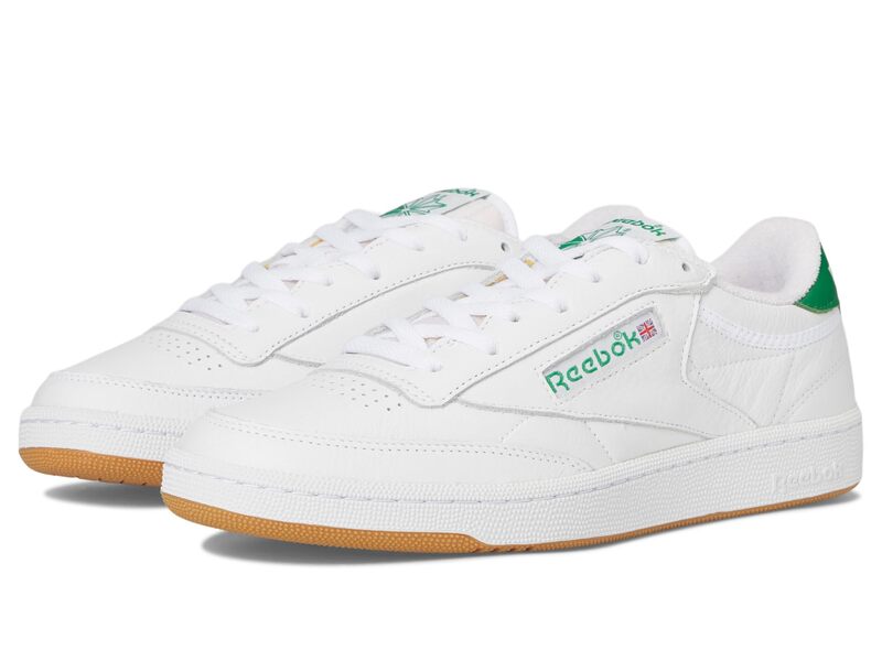 リーボック メンズ シューズ スニーカー ヴィンテージ Reebok Lifestyle Club C 85 Vintage Footwear White/Glen Green/Rbk Rubber Gum1 ホワイト