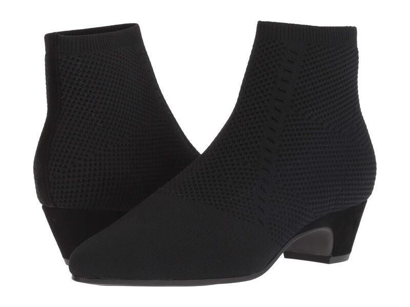 エイリーンフィッシャー レディース シューズ ブーツ・レインブーツ Eileen Fisher Purl Black Stretch ブラック｜ReVida 店
