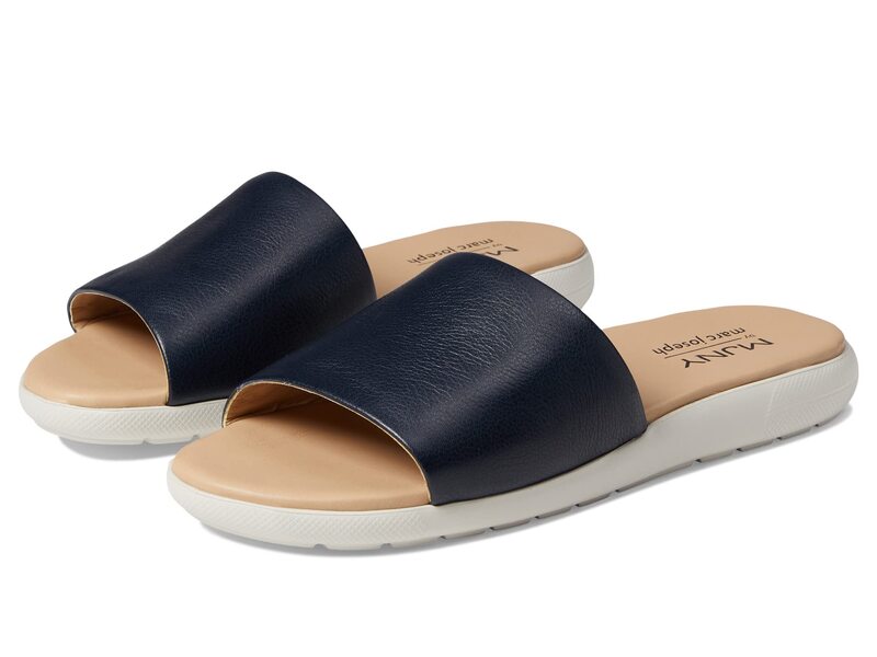 マークジョセフニューヨーク レディース シューズ サンダル Marc Joseph New York Emery Ave Navy Nappa Soft ネイビー