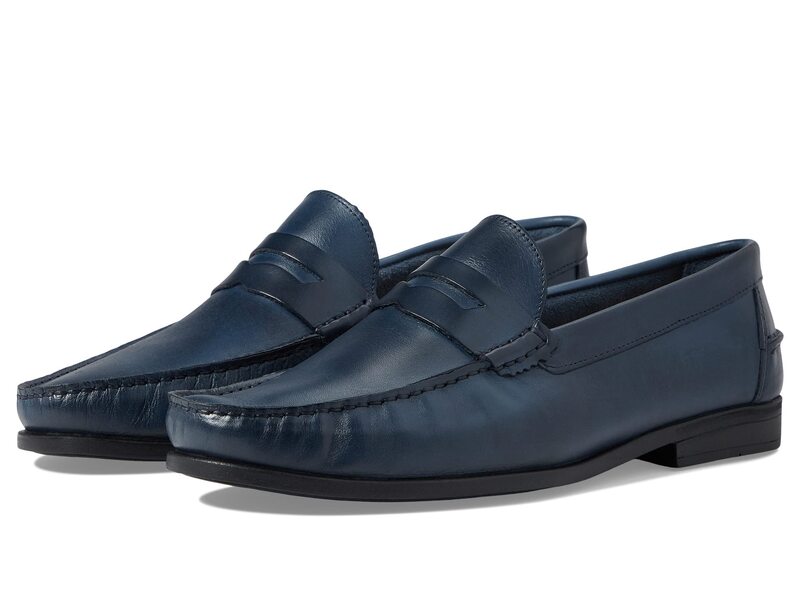 マークジョセフニューヨーク メンズ シューズ スリッポン・ローファー Marc Joseph New York Valley Road 2.0 Navy Napa ネイビー