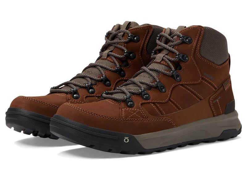 オボズ メンズ シューズ ブーツ・レインブーツ レザー Oboz Burke Mid Leather B-Dry Grizzly