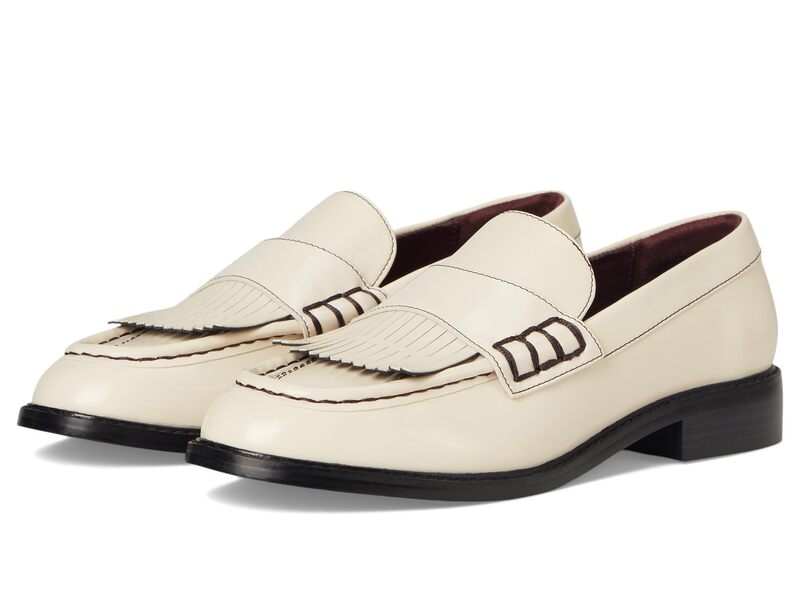 フランコサルト レディース シューズ サンダル Franco Sarto Alonzo Slip-On Vanilla White Faux Leather ホワイト