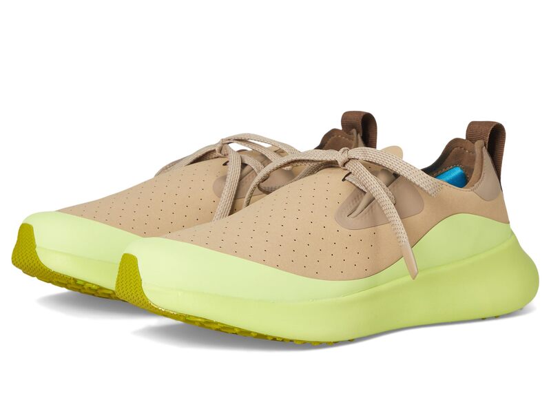 ネイティブ シューズ メンズ スニーカー Native Shoes Apollo 10 Roam Flax Tan/ Peaceful Green グリーン|ReVida 店