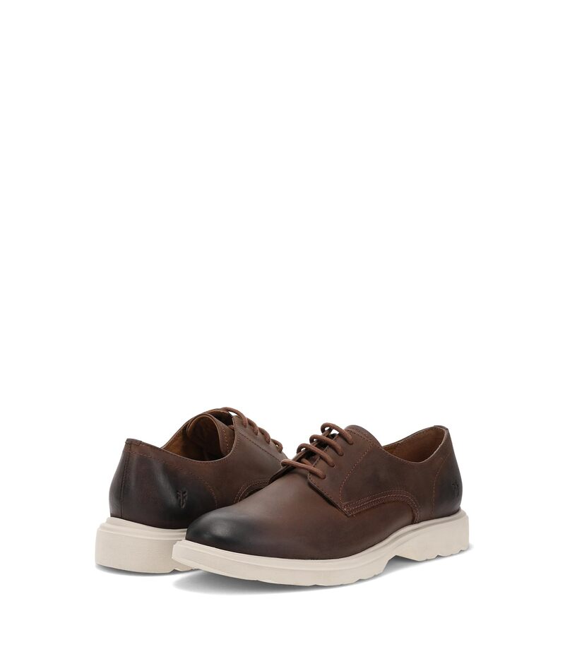飛球 メンズ シューズ オックスフォード Frye Connor Oxford Chocolate 黒茶 その他-靴