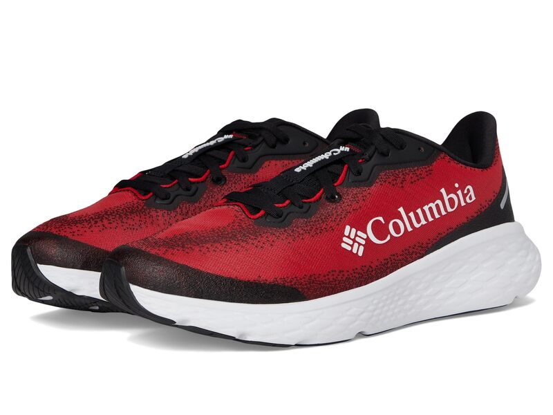 コロンビア メンズ シューズ スニーカー Columbia Konos Featherweight Mountain Red/White ホワイト