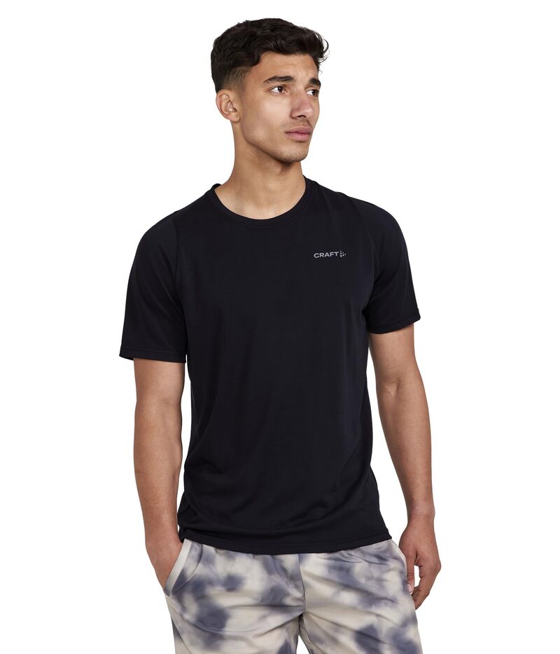 クラフト メンズ トップス シャツ ショートパンツ Craft Collective Bi-Blend Shortsleeve Tee Black ブラック