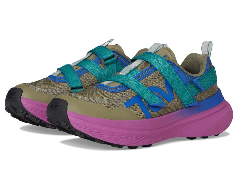 テバ レディース シューズ スニーカー Tevaventrail Shoe Burnt Olive/Vivid Violet オリーブ