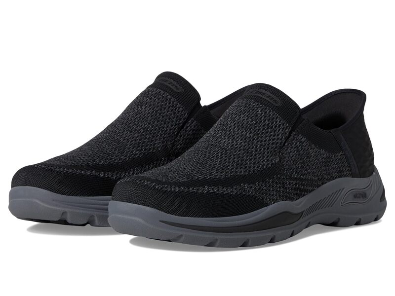 スケッチャーズ メンズ シューズ スニーカー SKECHERS Arch Fit Motley - Atlee Black ブラック