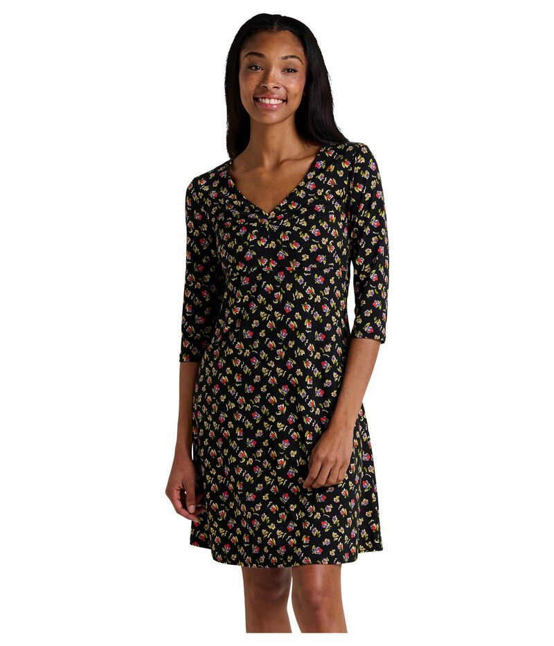 ドード アンドコー レディース トップス ワンピース Toad&Co Rosalinda Dress Black Pansy Print ブラック