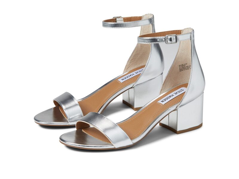 スティーブ マデン レディース シューズ ヒール サンダル Steve Madden Irenee Sandal Dusty Silver シルバー