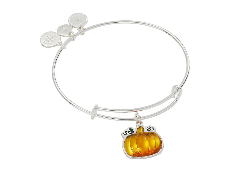 アレックスアンドアニ レディース アクセサリー ピアス・イヤリング Alex and Ani Pumpkin Bracelet Shiny Silver シルバー