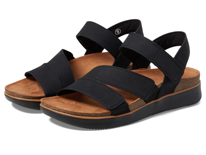 スケッチャーズ レディース シューズ サンダル SKECHERS Lifted Comfort Black ブラック｜ReVida 店