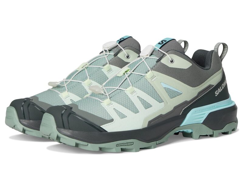 サロモン レディース シューズ ブーツ・レインブーツ Salomon X Ultra 360 Green Milieu/Urban Chic/Clearly Aqua アクア