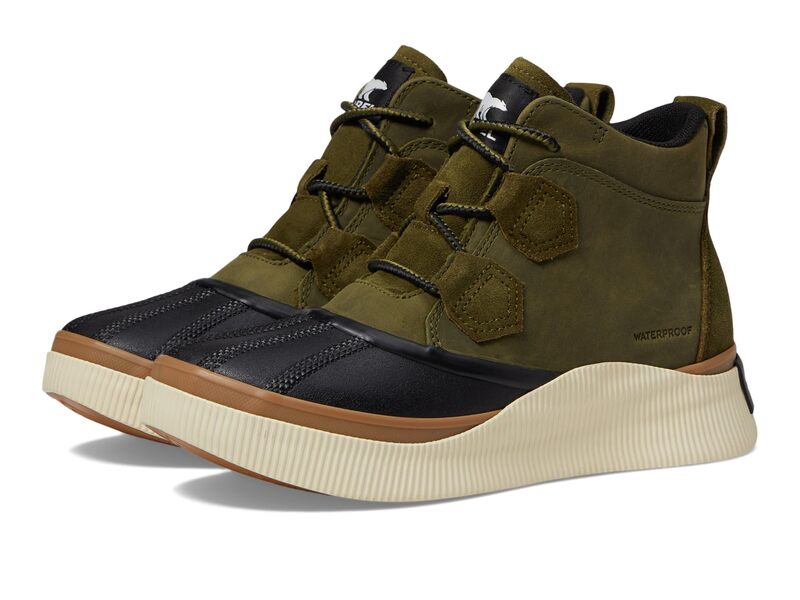 ソレル レディース シューズ ブーツ・レインブーツ SOREL Out N About IV Classic Waterproof Utility Green/Black ブラック
