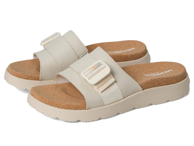 メレル レディース シューズ サンダル Merrell Fleur Slide Chalk チョーク
