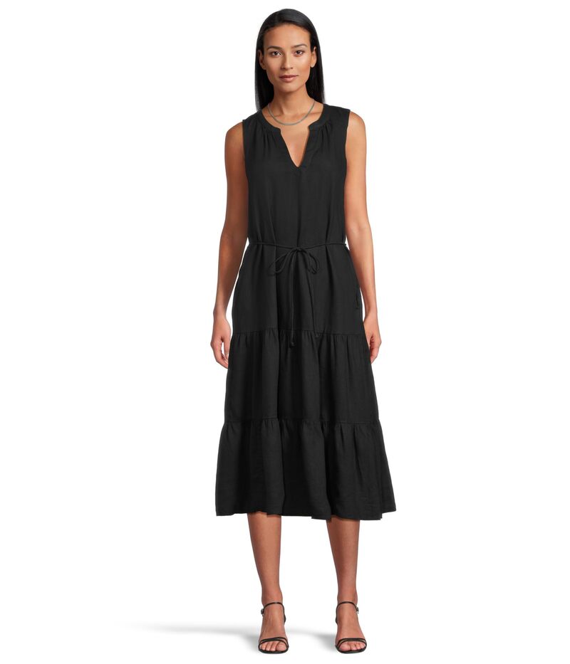 トッミーバハマ レディース トップス ワンピース ノースリーブ Tommy Bahama Coastal Tide Sleevelessundress Black ブラック｜ReVida 店