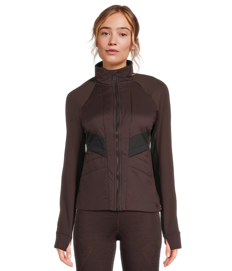 スマートウール レディース アウター コート ジャケット Smartwool Smartloft Hybrid Jacket Mink ミンク｜ReVida 店