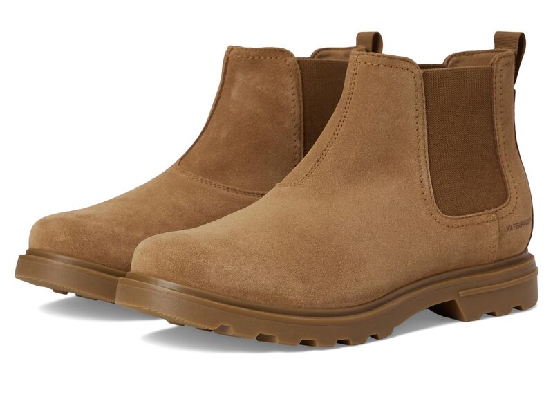 ソレル メンズ シューズ ブーツ・レインブーツ チェルシー SOREL Cyprus Chelsea Waterproof Velvetan/Gum 10 タン
