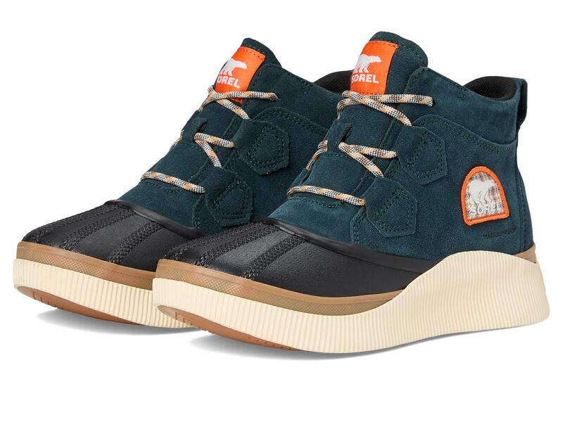 ソレル レディース シューズ ブーツ・レインブーツ SOREL Out N About IV Classic Waterproof Night Shadow/Black 黒いこと