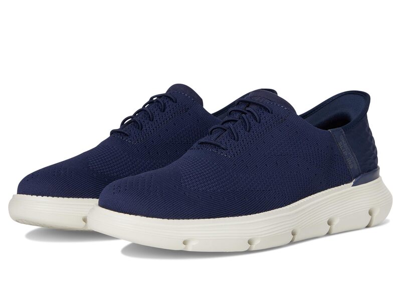 スケッチャーズ メンズ シューズ スニーカー SKECHERS Garza - Palma Navy ネイビー|ReVida 店