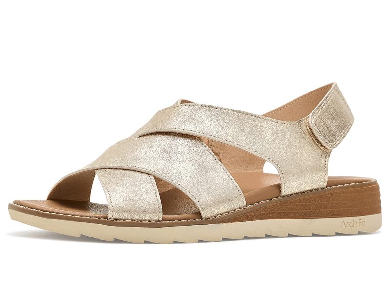 スケッチャーズ レディース シューズ サンダル BOBS from SKECHERS Bobs Arch Fit Oasis - Cozy Crosser Champagne シャンパン