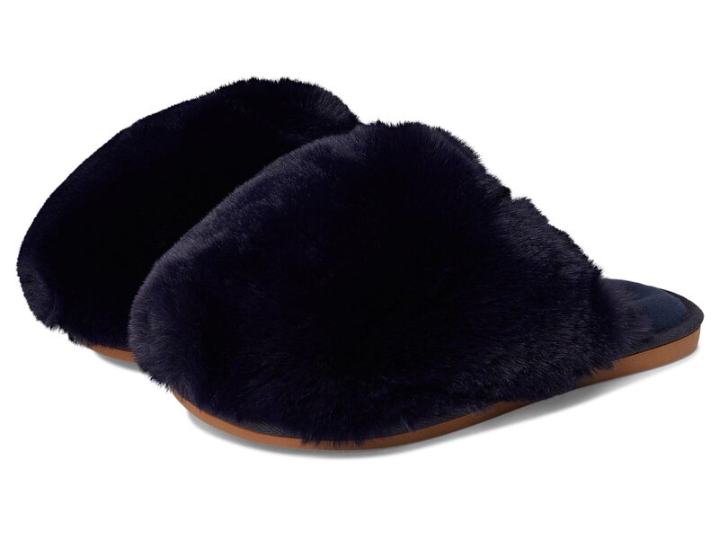 フリーピープル レディース シューズ サンダル Free People Snowball Slippers Navy Faux Fur ネイビー 11,536円