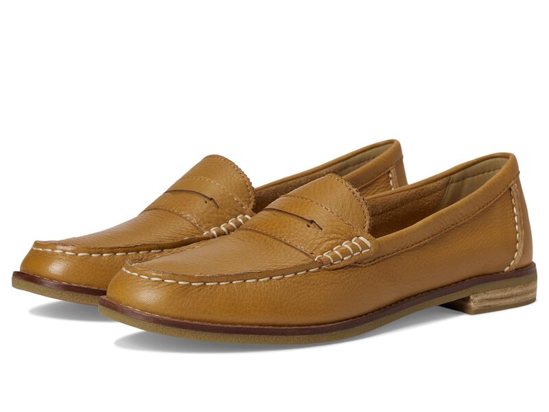 スペリー レディース シューズ スリッポン・ローファー Sperry Seaport Penny New Tan タン レディース靴-靴-ローファー