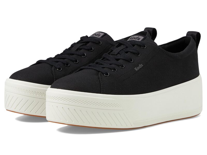 ケッズ レディース シューズ スニーカー レース Kedskyler Lace Up Black Canvas ブラック｜ReVida 店 13,305円