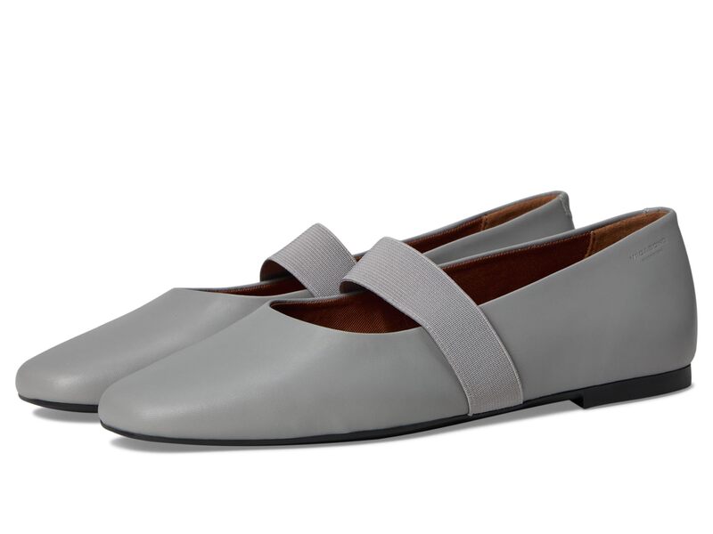 ヴァガボンド レディース シューズ サンダル レザー Vagabond Shoemakers Jolin Leather Ballet Flat Steel Blue ブルー