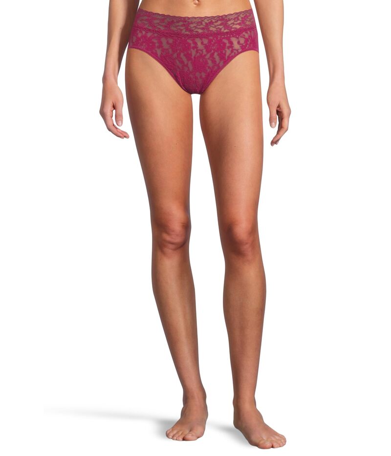 ハンキーパンキー レディース アンダー御召しもの ズボン下 スピード競技 Hanky Panky Signature Lace French Briefrom The Vine