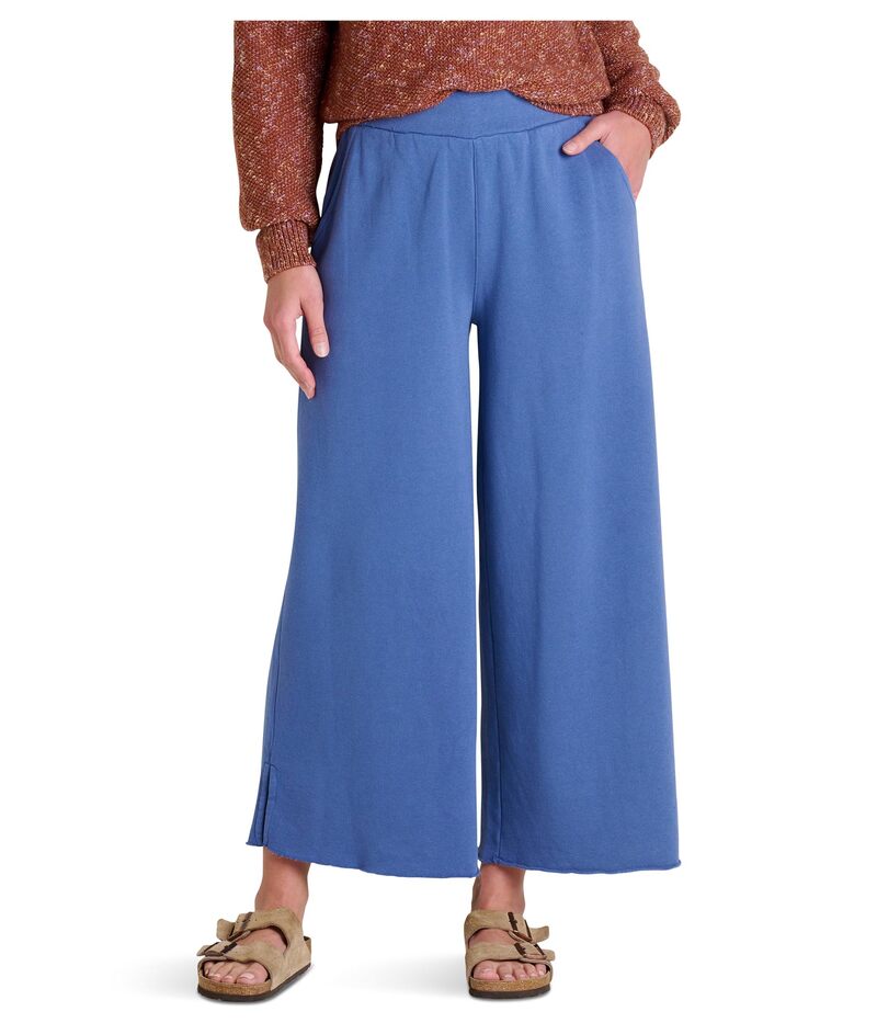ドード アンドコー レディース ボトムス カジュアルパンツ ワイドレッグ キャップ ケープ Toad&Co Fernscape Wide Leg Pant Kyanite
